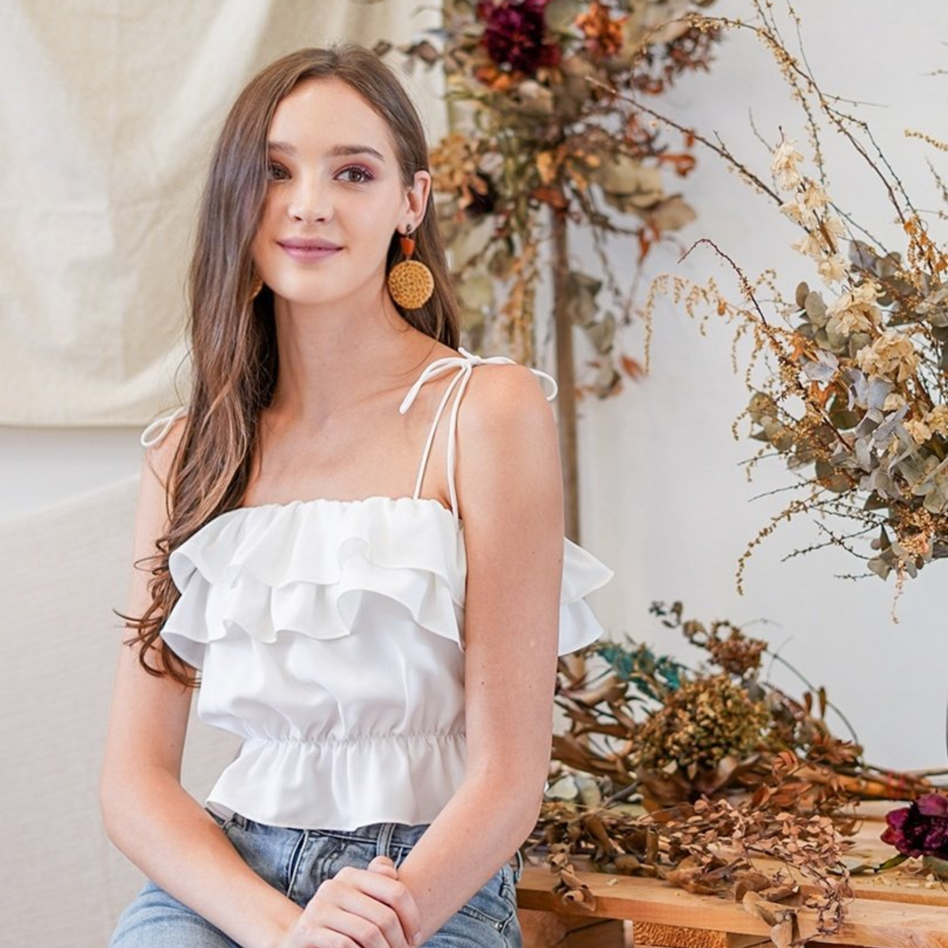 Ruffled Top